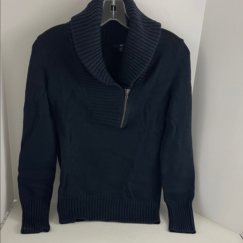 GAP Navy Cowl Neck Sweater